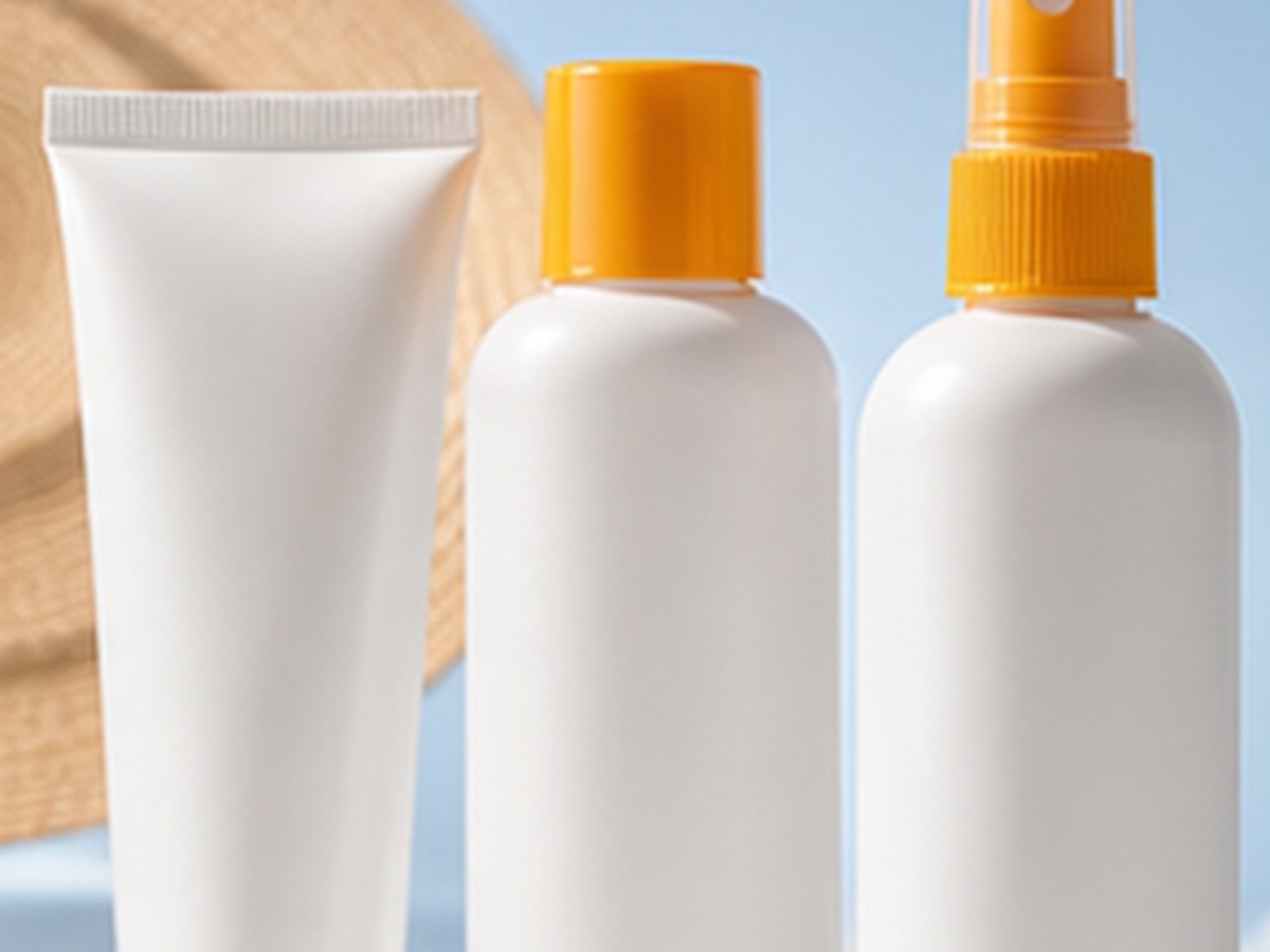 Private label sun care product entrance