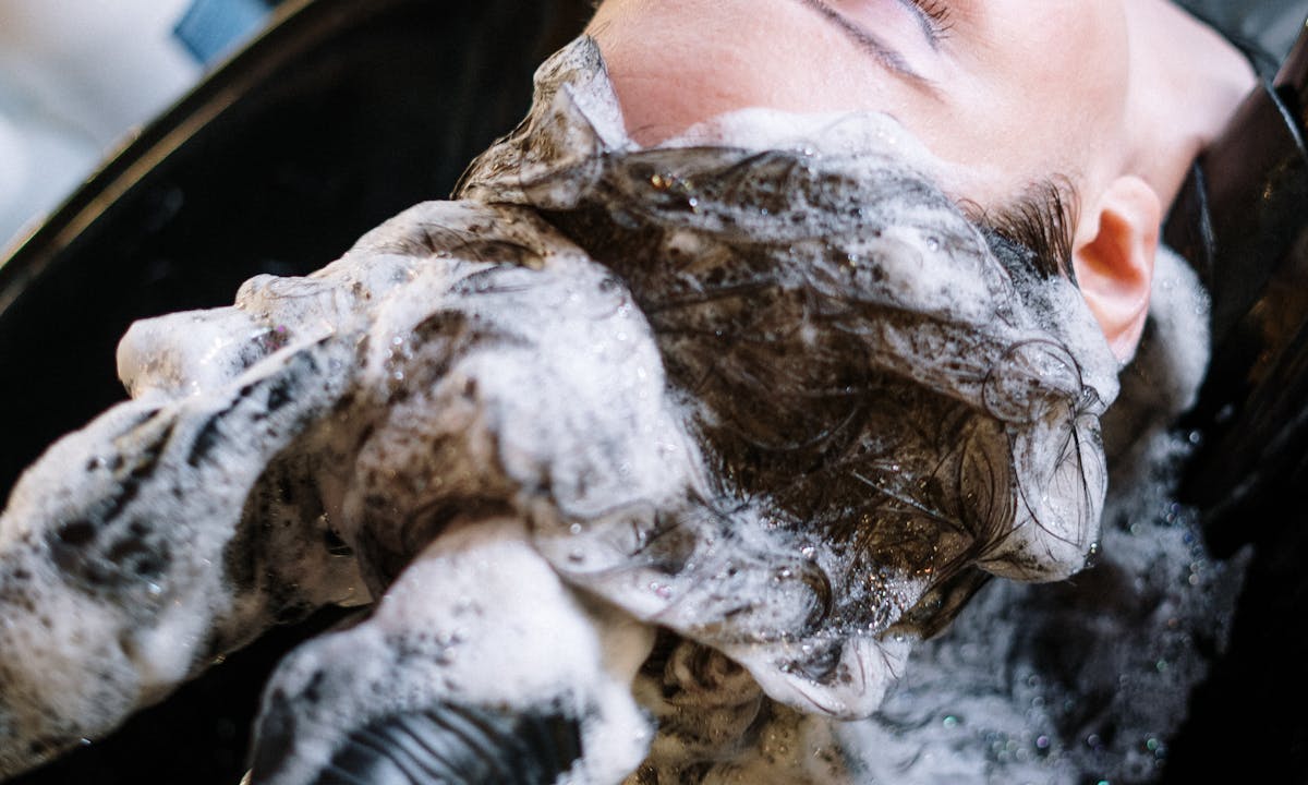 Shampoo wash care routine for private label hair care