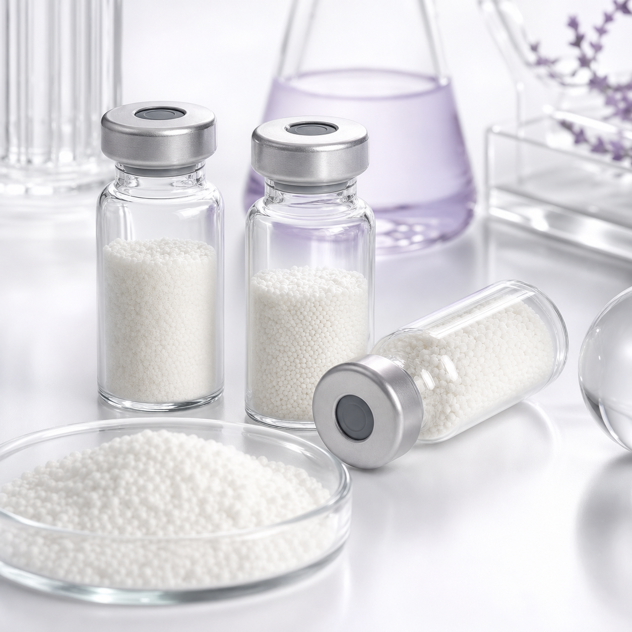 Microsphere Lyophilized Powder private label lyophilized powder product