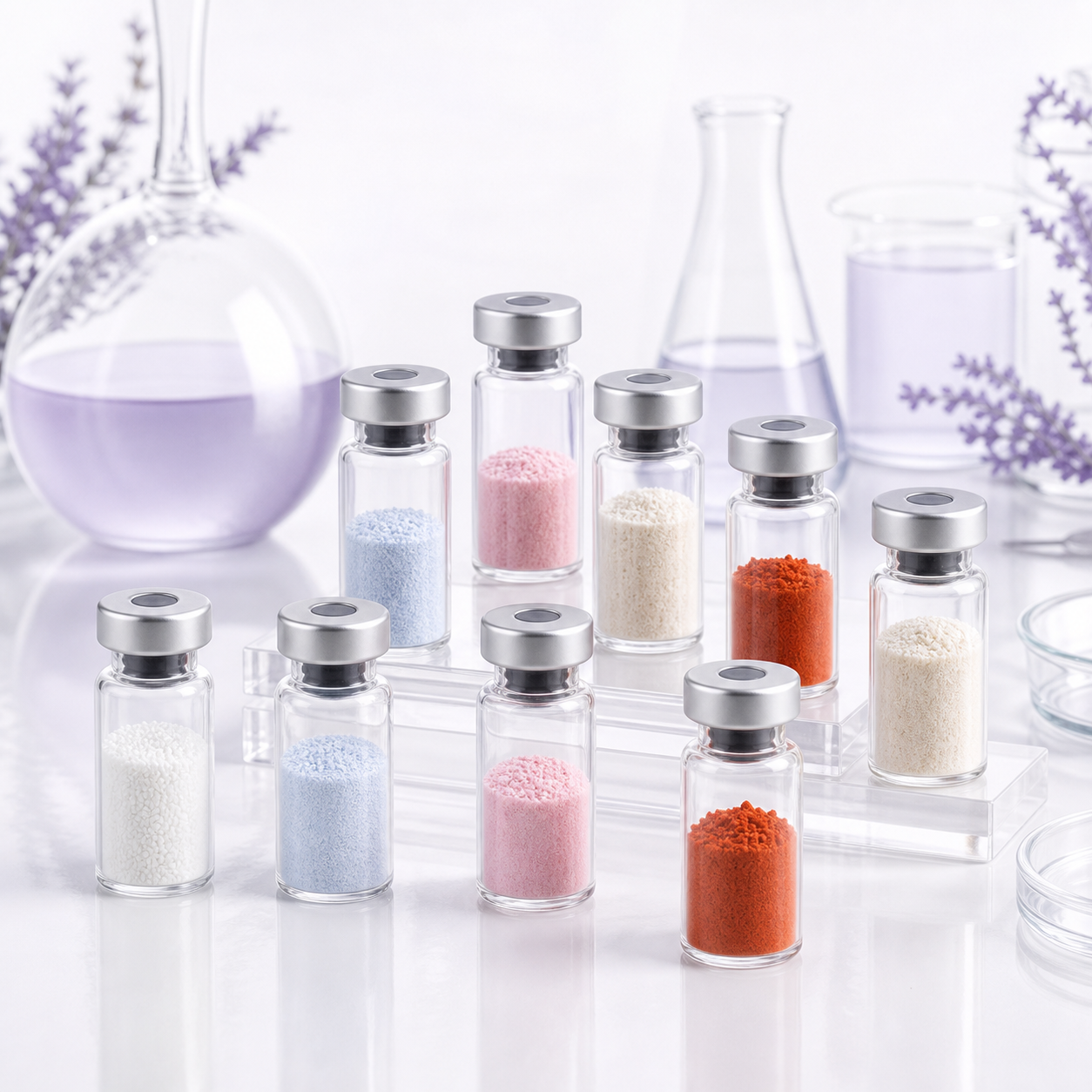 Private label lyophilized powder series product entrance