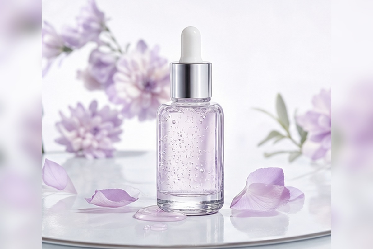 Private label brightening and dark spot skincare product entrance
