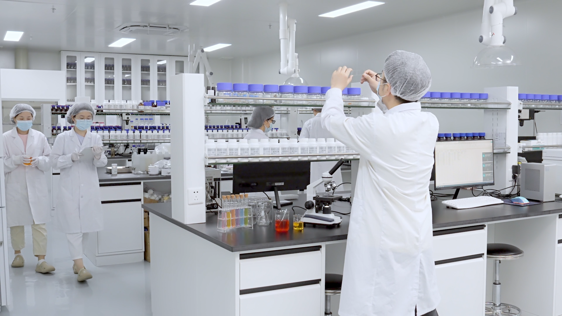 Shengda skincare OEM ODM laboratory and production support