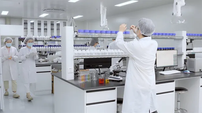Skincare formulation research and development laboratory